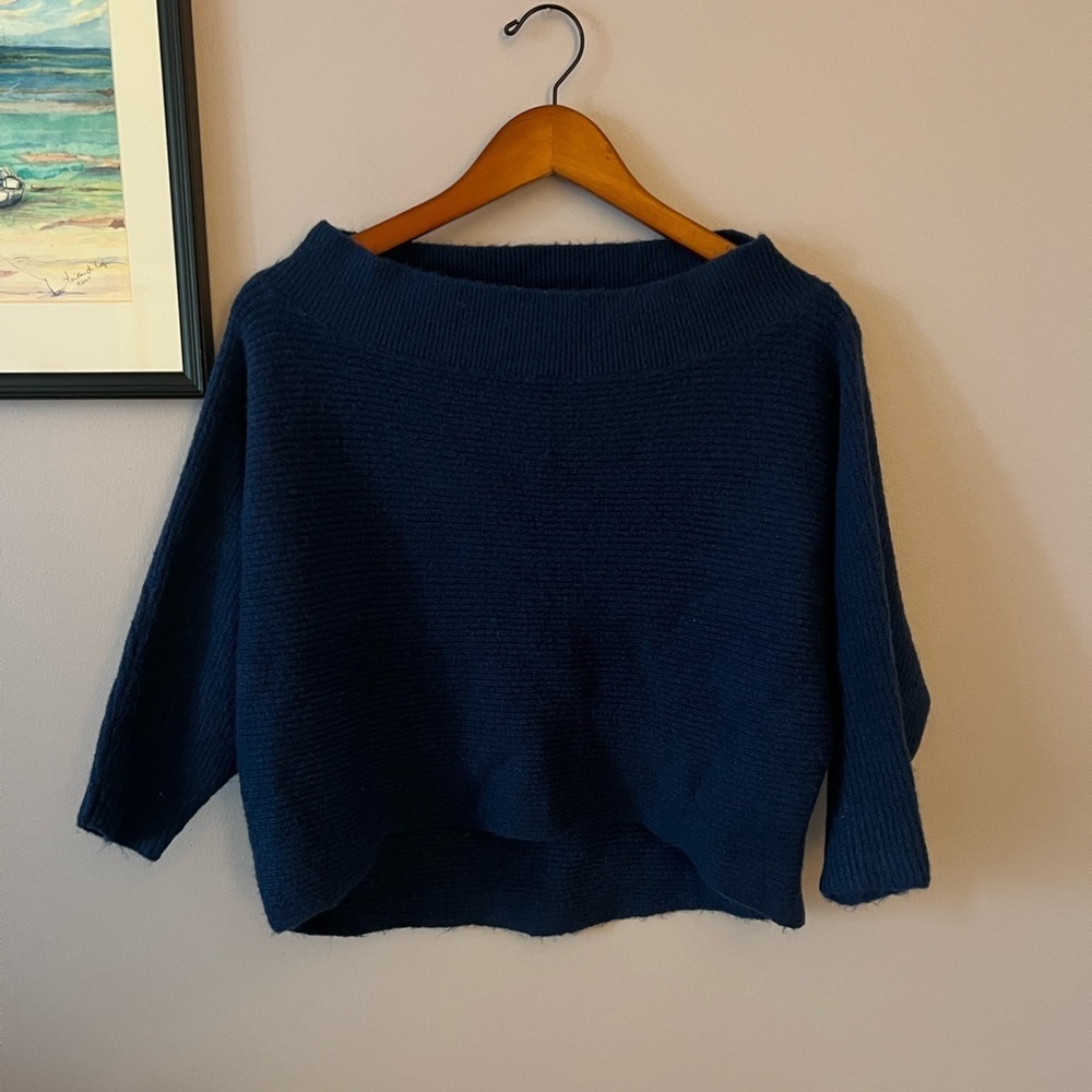 Navy Blue Leith Sweater